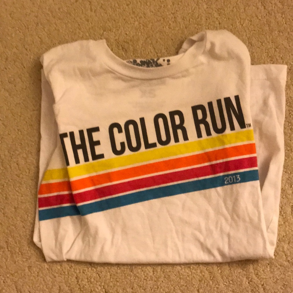 the color run tee